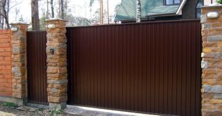 Купить откатные ворота консольные Кумертау, цена от 2862 руб.