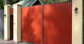Купить ворота из профнастила Кумертау, цена от 4187 руб.